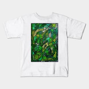 Green Doodleart Kids T-Shirt